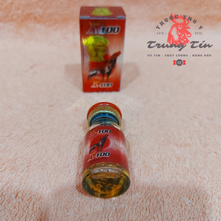 A100 - tan đòn dạng chích cho gà khi đá về - mau lành vết thương , tan máu bầm , nhanh hồi sức - 1 lọ / 7cc