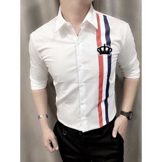 Áo sơ mi nam hàn quốc trẻ trung trơn giá rẻ cao cấp FLASHBACKS SM04