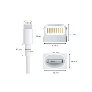 Cáp Sạc Foxconn - Đầu Lightning Cho Điện Thoại - Pin Dự Phòng - Tai nghe Bluetooth - Chính hãng - Bảo Hành 3 Tháng FOX01