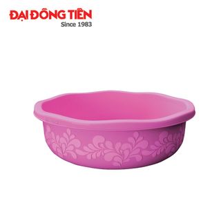 Thau Nhựa Cao Cấp - Thau Vành Sóng 7.5 Lit Đại Đồng Tiến 3T5 - C1536