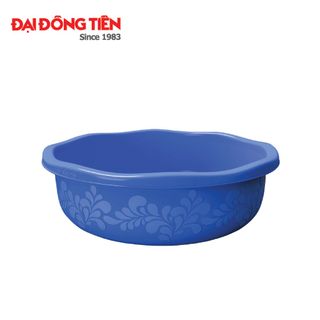 Thau Nhựa Cao Cấp - Thau Vành Sóng 7.5 Lit Đại Đồng Tiến 3T5 - C1536