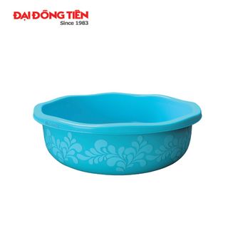 Thau Nhựa Cao Cấp - Thau Vành Sóng 7.5 Lit Đại Đồng Tiến 3T5 - C1536