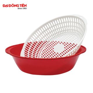 Bộ Thau Rổ Hột Xoài Đại Đồng Tiến C1408-J1408