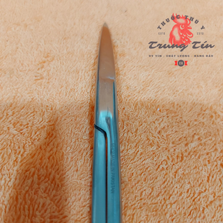 1 cây kéo cong 16cm - cắt lông , cắt tích dành cho gà đá (inox cao cấp , sắc bén) hàng nhập pakistan