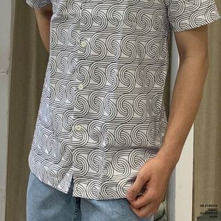 ÁO SƠ MI TAY NGẮN AKUBA 01B0016