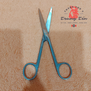 1 cây kéo cong 16cm - cắt lông , cắt tích dành cho gà đá (inox cao cấp , sắc bén) hàng nhập pakistan