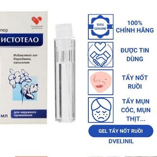 Tẩy Nốt Ruồi, Gel Tẩy Nốt Ruồi Tàn Nhang, Mụn Cóc, Mụn Thịt, Mụn Cơm, Sẹo Lồi Develinil của Nga