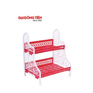Kệ Chén 2 Tầng Đồng Tiền - N80622
