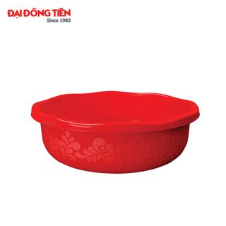 Thau Nhựa Cao Cấp Đại Đồng Tiến - Thau Vành Sóng 2600ml - 2T5