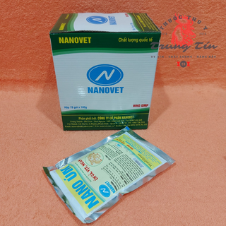 thuốc úm gà , vịt con , PHÒNG NGỪA BỆNH GÀ CON (NANO) - gói / 100 gram