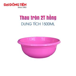 Thau Nhựa Tròn 2T Đại Đồng Tiến C1747