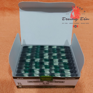 (1 vĩ / 10 viên) NF - ONE (thuốc gà đá đặc trị - phân xanh phân trắng - tiêu chảy , đường ruột)