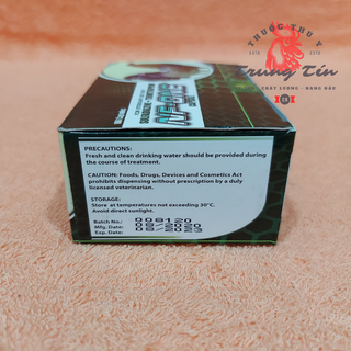 (1 vĩ / 10 viên) NF - ONE (thuốc gà đá đặc trị - phân xanh phân trắng - tiêu chảy , đường ruột)