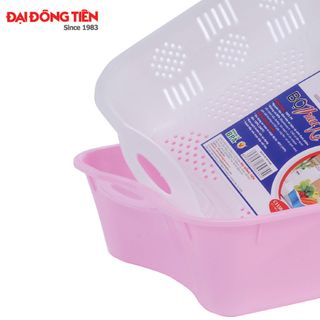 Bộ Thau Rổ Vuông Nhỏ Đại Đồng Tiến C1150-J1150