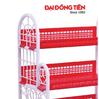 Kệ Chén 4 Tầng Đồng Tiền - N174