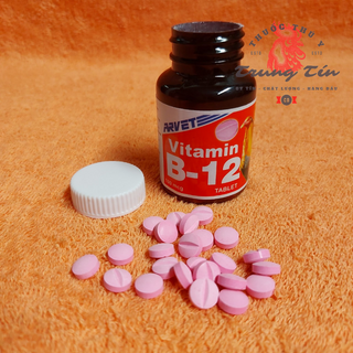 Thuốc gà đá - Vitamin b12 LỌ MỚI (philippines) thuốc bổ dành cho gà đá - lọ / 100 viên