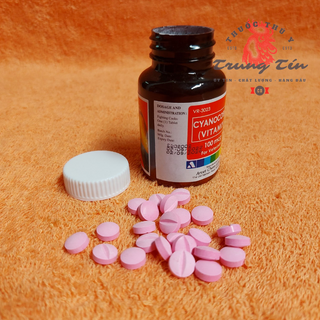 Thuốc gà đá - Vitamin b12 LỌ MỚI (philippines) thuốc bổ dành cho gà đá - lọ / 100 viên