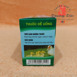 NANO COLI - thuốc gà đá đặc trị gà đá - chướng diều , khô chân - 1 lọ / 10cc