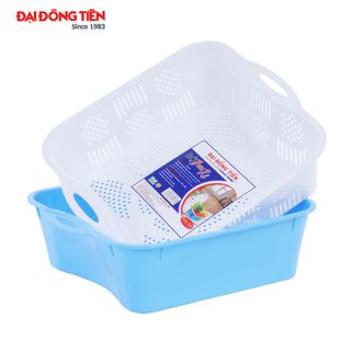 Bộ thau rổ vuông lớn C1152 - J1152 - Đại Đồng Tiến