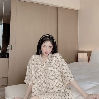 Váy ngủ mango nữ tính freesize 40-60kg cực đẹp