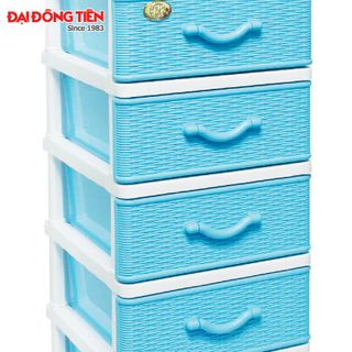 Tủ nhựa cao cấp - Tủ Đan 5 Ngăn Đại Đồng Tiến