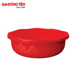 Thau Nhựa Cao Cấp - Thau Vành Sóng 4T5 Đại Đồng Tiến - C1537