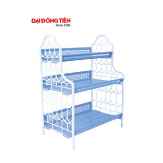 Kệ Chén 3 Tầng Đồng Tiền - N173