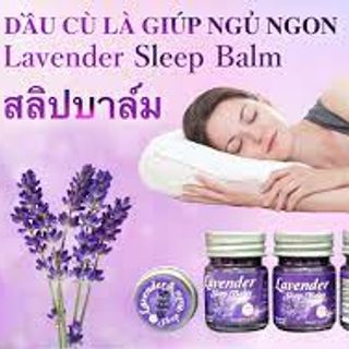 Dầu Cù Là Lavender, Dầu cù là giúp ngủ ngon Thái Lan mùi thơm dễ chịu giúp thư giảm giảm mệt mỏi stress ngủ ngon hơn giá sỉ