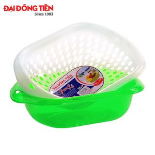 Bộ Thau Rổ Oval Lớn Đại Đồng Tiến - C908-J908