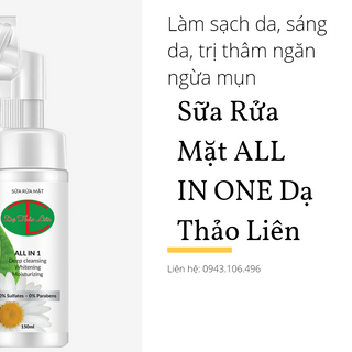 Sữa Rửa Mặt Dạ Thảo Liên