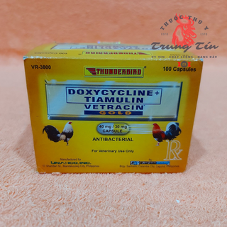 1 Vĩ / 10 viên - Vetracin Gold - (Đặc trị khò khè , hen , xổ mũi , sưng phù mặt) cao cấp philippines , thuoc ga , thuoc nuoi ga