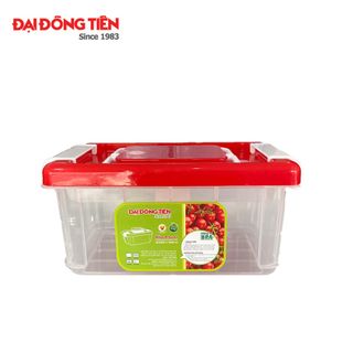 Hộp Nhựa 2 quai 1600ml trong Đại Đồng Tiến L01002-1 giá sỉ