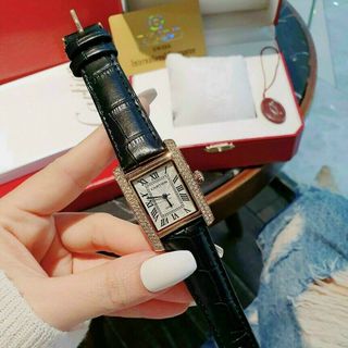 ĐỒNG HỒ CARTlER DA NỮ TRUNG CẤP XlNH XINH