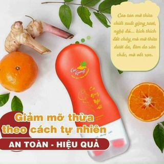 Tan mỡ cao gừng nghệ đỏ giá sỉ