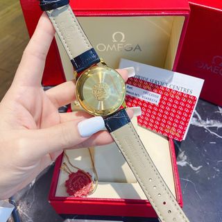 ĐỒNG HỒ OMEGA NAM DÂY DA TRUNG CẤP NEW