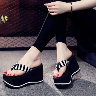 Dép kẹp xốp đế gợn sóng 10f