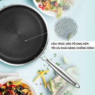 CHẢO CHỐNG DÍNH ĐÁY TỪ DREAMER DKW-NFL126B