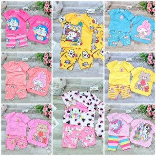 ĐỒ BỘ BÉ GÁI LỬNG 3D SUKEMKIDS SIZE NHÍ 2-8