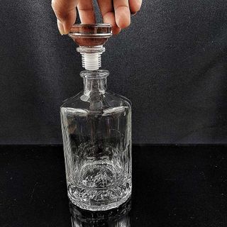 Chai Đựng Rượu 500ML cao cấp mẫu Hibiki nắp đặc – Chai Thủy Tinh Đựng Rượu 500ML (C20)