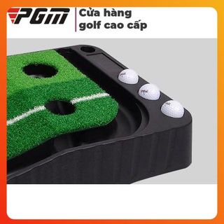 Thảm Tập Putting Golf PGM Nhựa Màu Đen ( Tặng 5 Bóng Xốp)