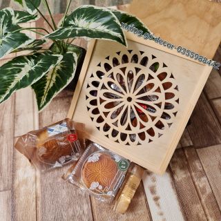 Hộp gỗ đựng quà tặng- hộp quà đựng bánh trung thu giá sỉ