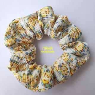 Cột tóc handmade,scrunchies Naha, thun buộc tóc Naha