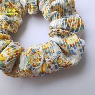 Cột tóc handmade,scrunchies Naha, thun buộc tóc Naha