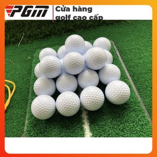 Combo 20 Bóng Golf Trắng PGM 2 Lớp