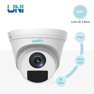 Camera IP 2.0Mp PoE Uniarch IPC-T122-PF28(40)