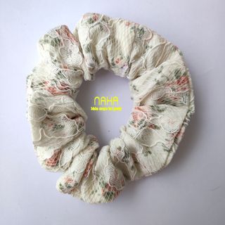 Cột tóc handmade,scrunchies Naha, thun buộc tóc Naha