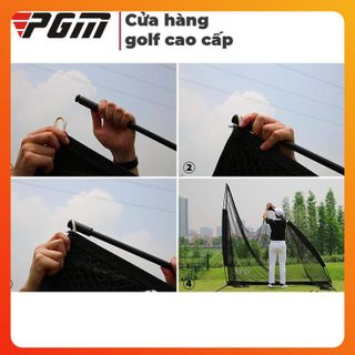 Lưới Tập Swing Golf Lsw250 - New Golf Swing Trainer Practice Net Double Target Lsw250cmx250cm