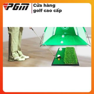 Bộ thảm swing (120x120cm) + Lưới lều tập golf LL04 (tâm chip, ngang 3m, cao 2m) tặng kèm 3 banh giá sỉ