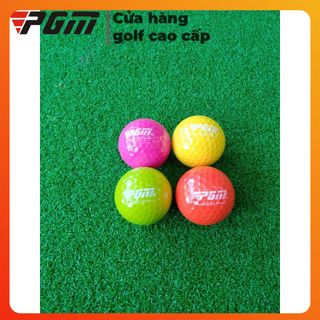 BÓNG TẬP GOLF MÀU SẮC PGM (2 LỚP)