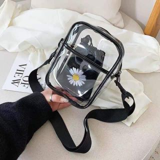 Túi xách nữ đeo chéo ulzzang trong suốt giá sỉ